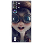 Чохол BoxFace Nubia RedMagic 10 Pro Blue Eyes