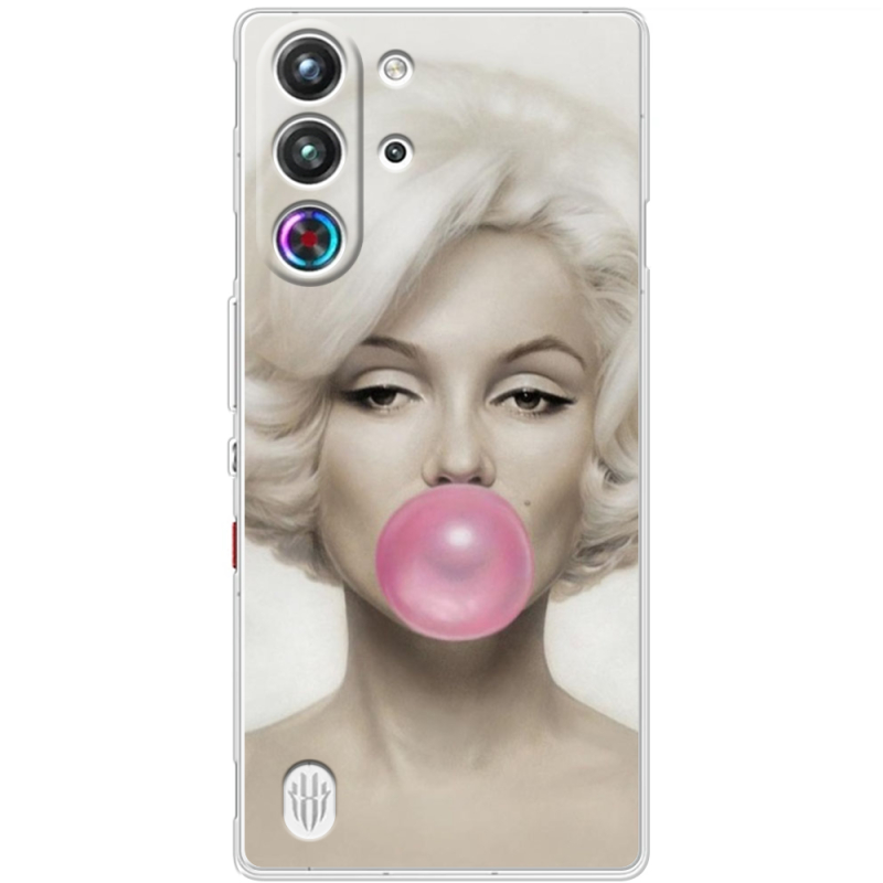 Чохол BoxFace Nubia RedMagic 10 Pro Marilyn Monroe Bubble Gum
