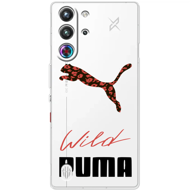 Прозорий чохол BoxFace Nubia RedMagic 10 Pro Wild Cat