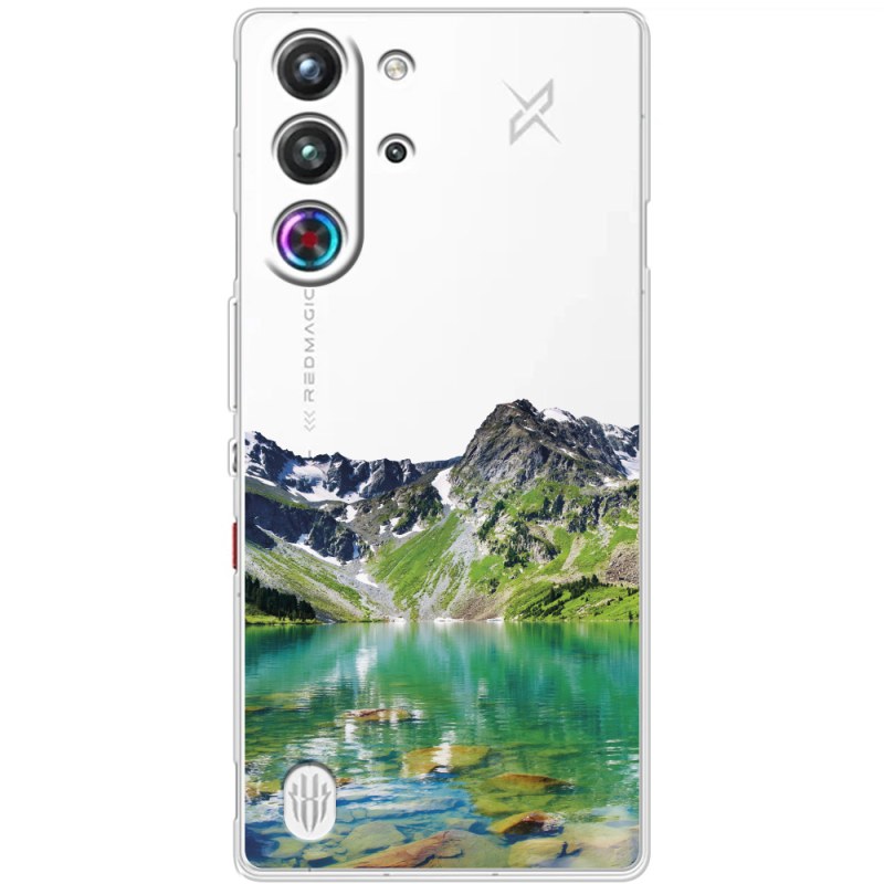 Прозорий чохол BoxFace Nubia RedMagic 10 Pro Green Mountain