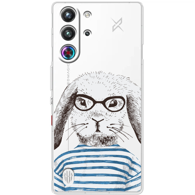 Прозорий чохол BoxFace Nubia RedMagic 10 Pro MR. Rabbit
