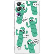 Прозорий чохол BoxFace Nubia RedMagic 10 Pro с 3D-глазками HIYA