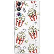 Прозорий чохол BoxFace Nubia RedMagic 10 Pro с 3D-глазками Popcorn