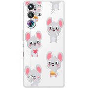 Прозорий чохол BoxFace Nubia RedMagic 10 Pro с 3D-глазками Mouse