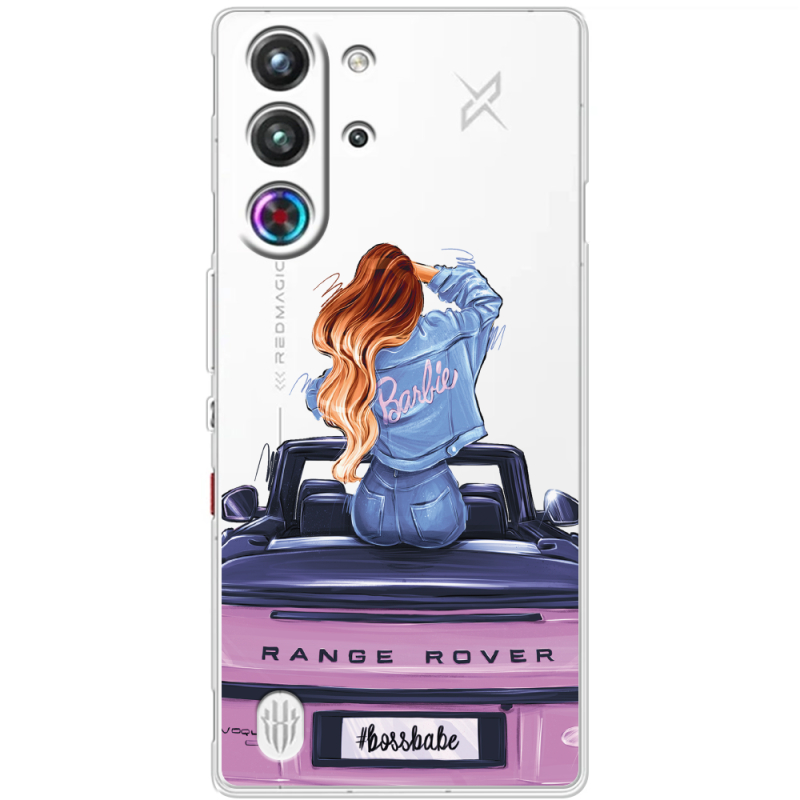 Прозорий чохол BoxFace Nubia RedMagic 10 Pro Boss Babe
