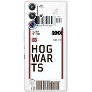 Прозорий чохол BoxFace Nubia RedMagic 10 Pro Ticket Hogwarts