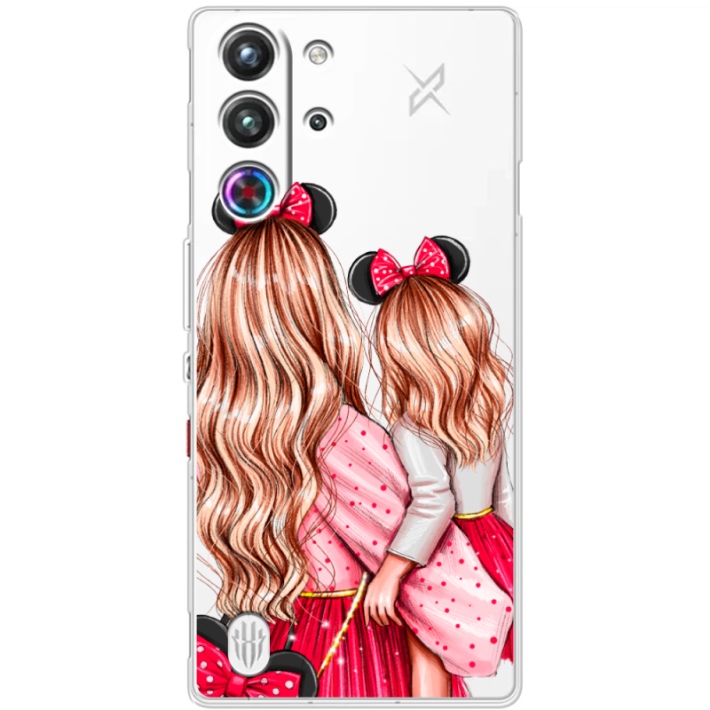 Прозорий чохол BoxFace Nubia RedMagic 10 Pro Mouse Girls