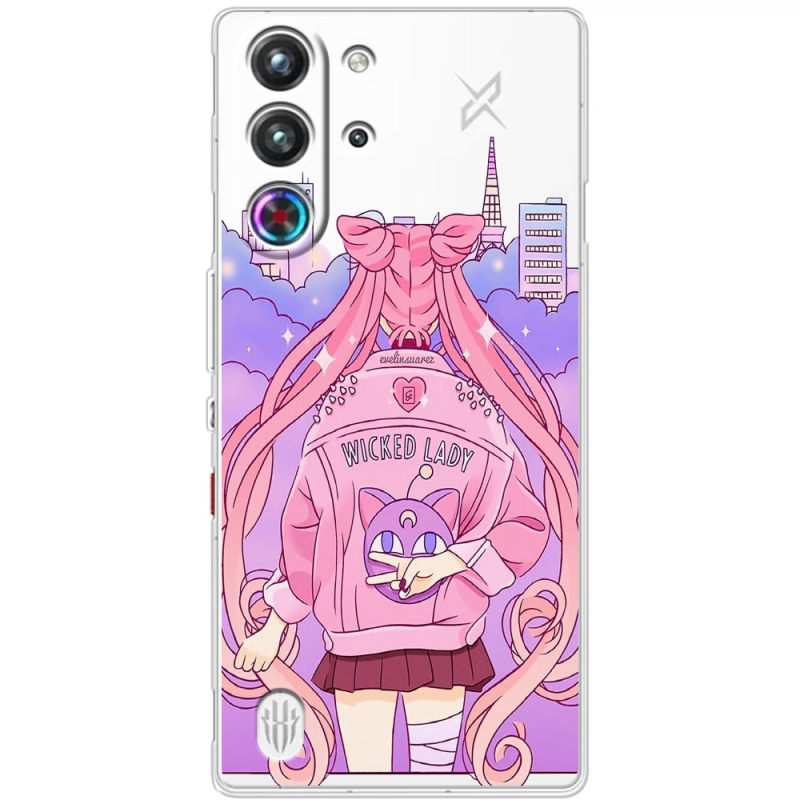 Прозорий чохол BoxFace Nubia RedMagic 10 Pro Wiked Lady