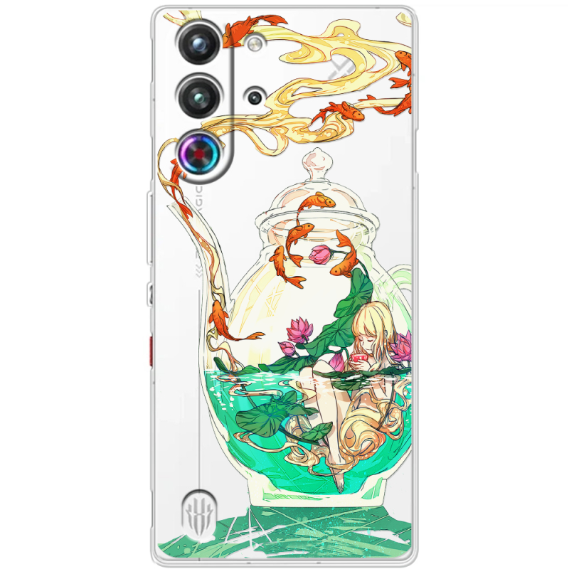 Прозорий чохол BoxFace Nubia RedMagic 10 Pro Kettle