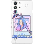 Прозорий чохол BoxFace Nubia RedMagic 10 Pro The Sakuras Will Cry For You