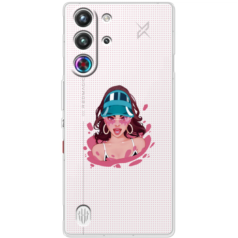 Прозорий чохол BoxFace Nubia RedMagic 10 Pro Selena Gomez