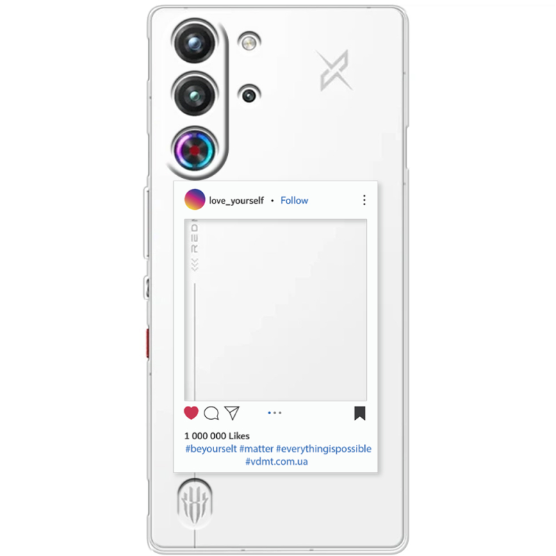 Прозорий чохол BoxFace Nubia RedMagic 10 Pro Insta