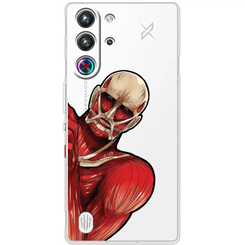 Прозорий чохол BoxFace Nubia RedMagic 10 Pro Титан