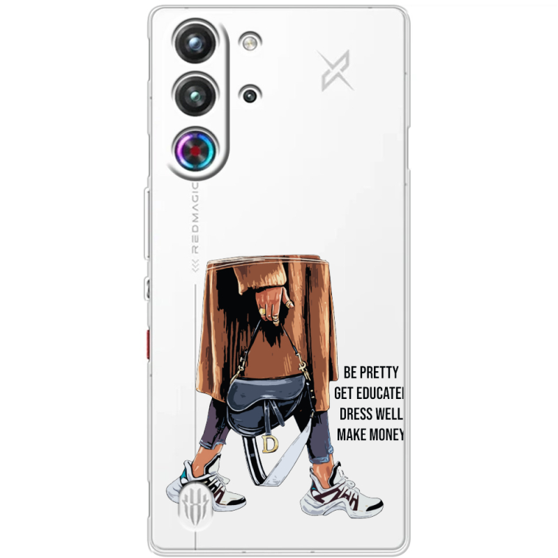 Прозорий чохол BoxFace Nubia RedMagic 10 Pro Motivation