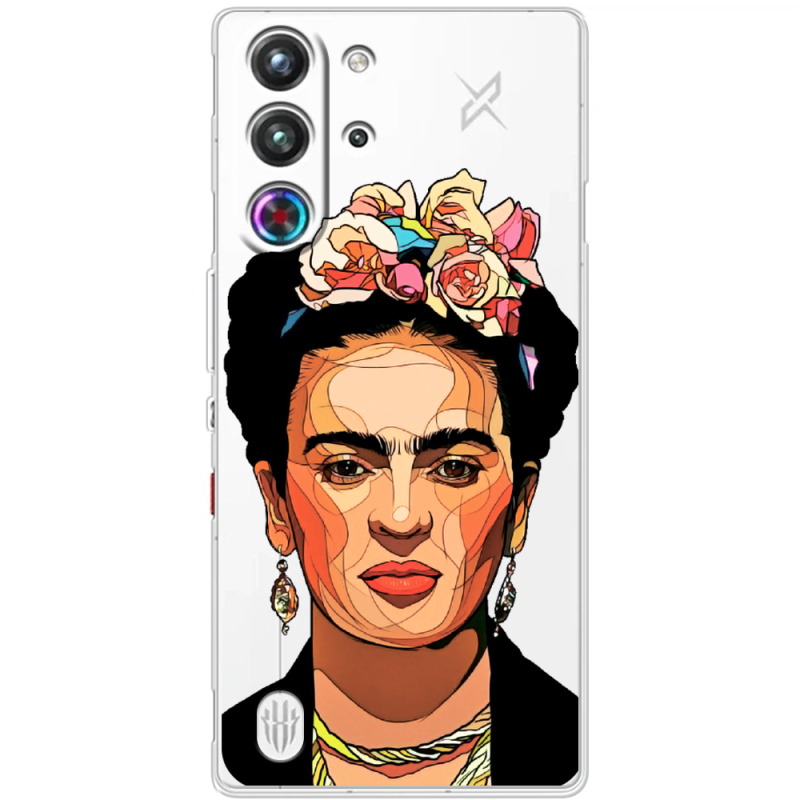Прозорий чохол BoxFace Nubia RedMagic 10 Pro Фрида Кало