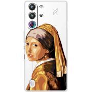 Прозорий чохол BoxFace Nubia RedMagic 10 Pro Девушка с жемчужной серёжкой
