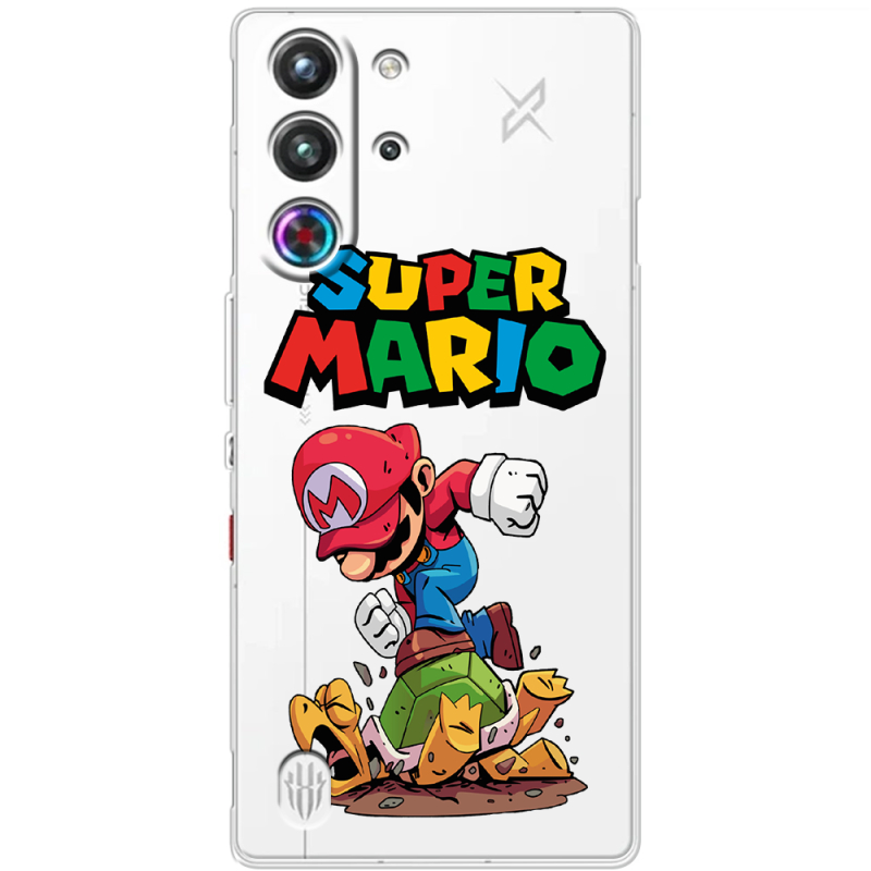 Прозорий чохол BoxFace Nubia RedMagic 10 Pro Super Mario
