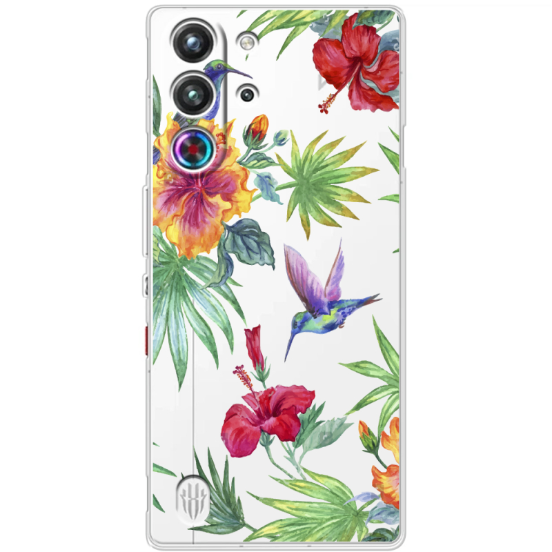 Прозорий чохол BoxFace Nubia RedMagic 10 Pro Tropical