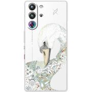 Прозорий чохол BoxFace Nubia RedMagic 10 Pro Swan