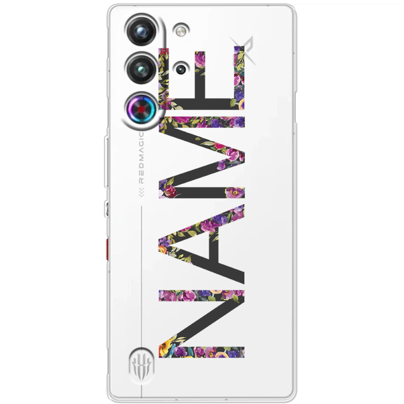 Прозорий чохол BoxFace Nubia RedMagic 10 Pro Именной