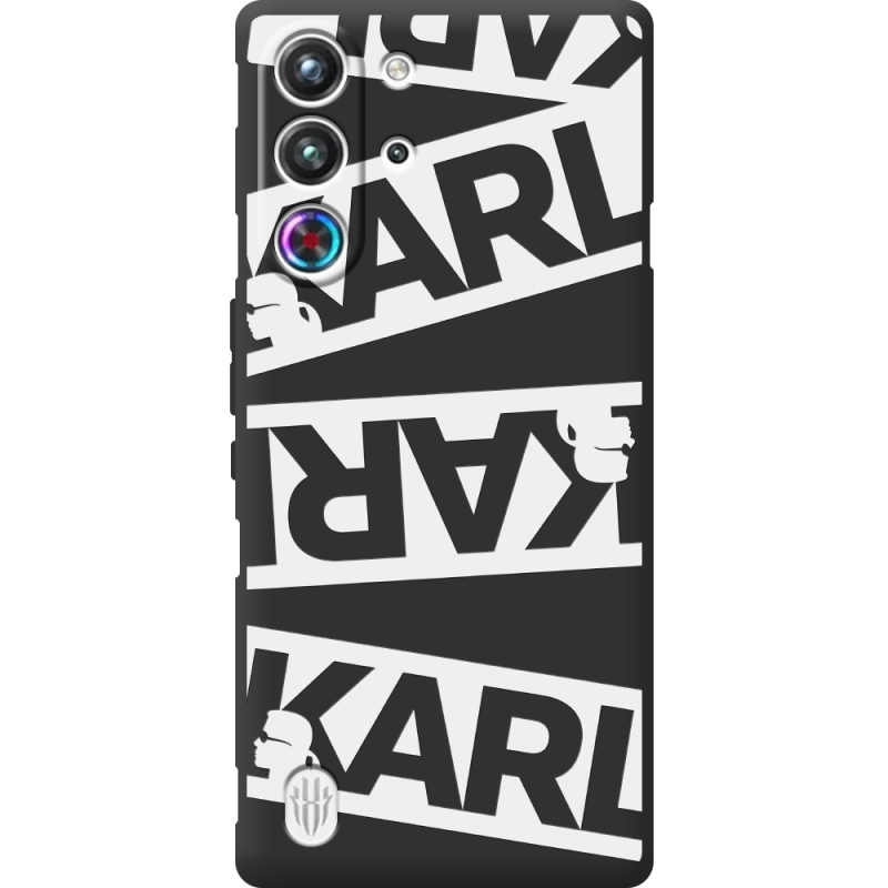 Чорний чохол BoxFace Nubia RedMagic 10 Pro White Karl