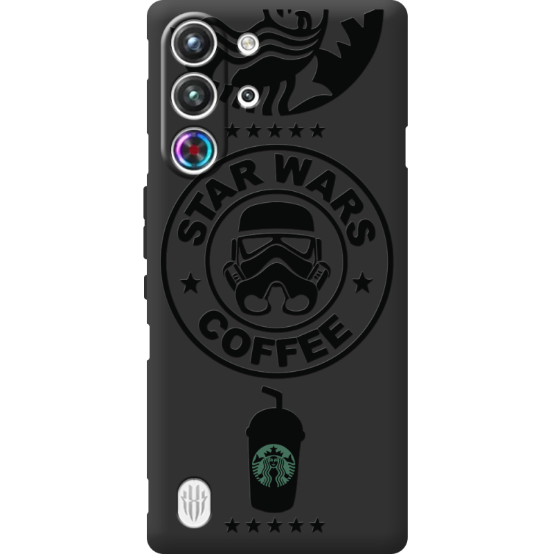 Чорний чохол BoxFace Nubia RedMagic 10 Pro Dark Coffee