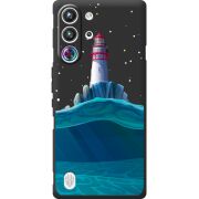 Чорний чохол BoxFace Nubia RedMagic 10 Pro Lighthouse