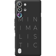 Чорний чохол BoxFace Nubia RedMagic 10 Pro Minimalistic