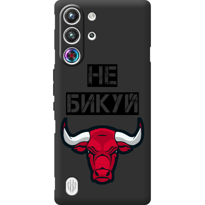 Чорний чохол BoxFace Nubia RedMagic 10 Pro Не Бикуй