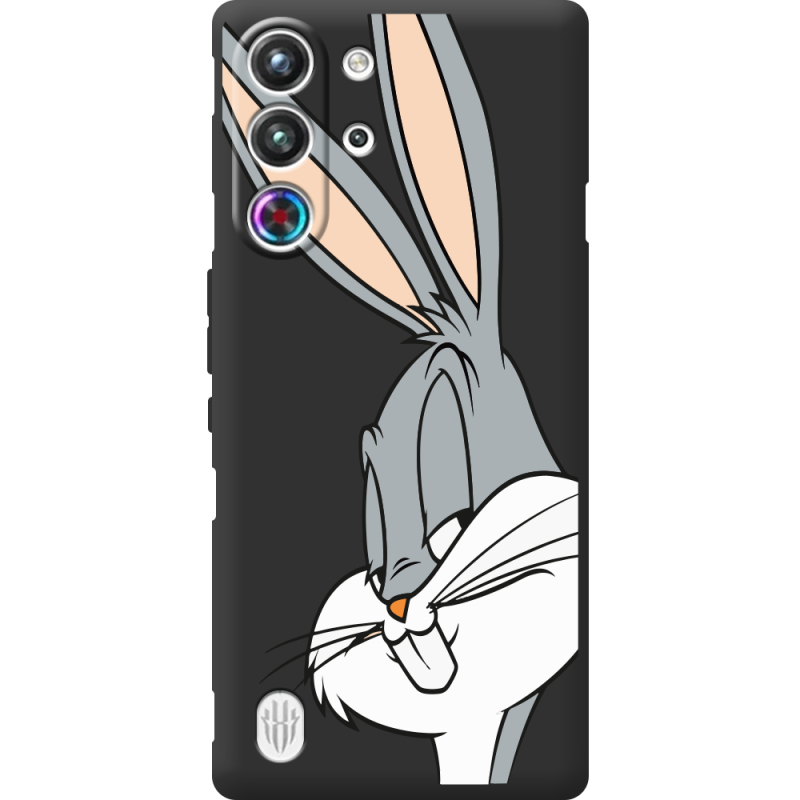 Чорний чохол BoxFace Nubia RedMagic 10 Pro Lucky Rabbit