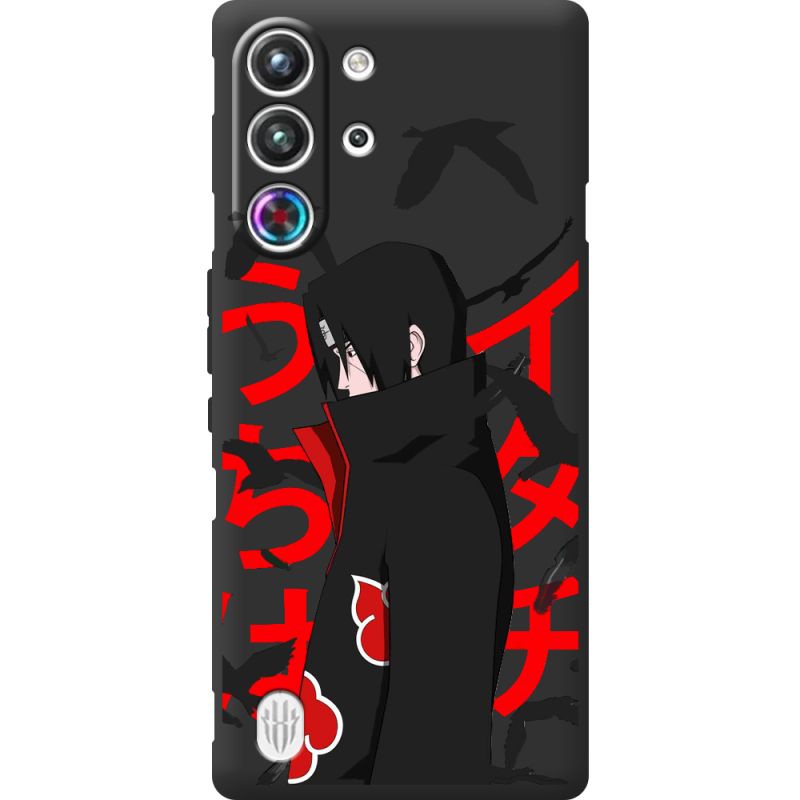 Чорний чохол BoxFace Nubia RedMagic 10 Pro Учиха Итачи