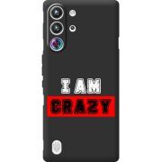 Чорний чохол BoxFace Nubia RedMagic 10 Pro I'm Crazy