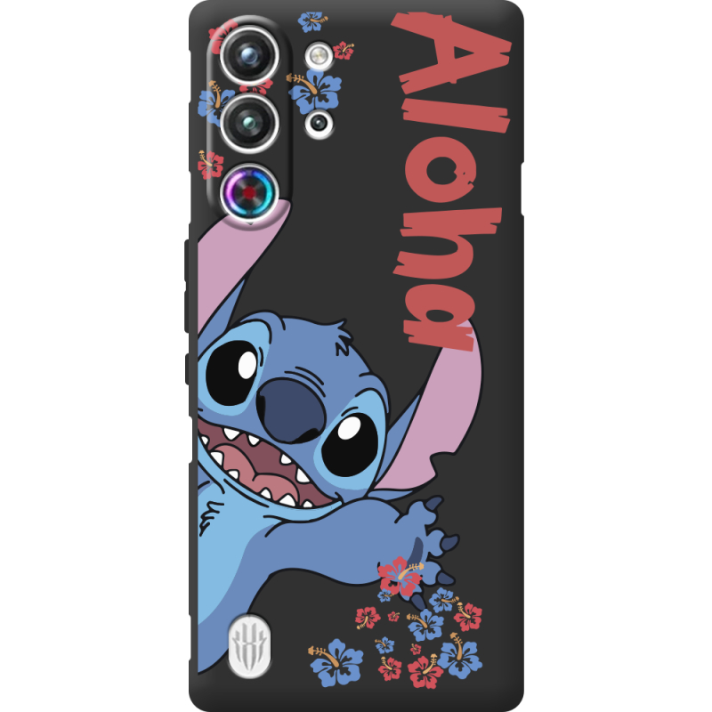 Чорний чохол BoxFace Nubia RedMagic 10 Pro Гавайський гість Stich