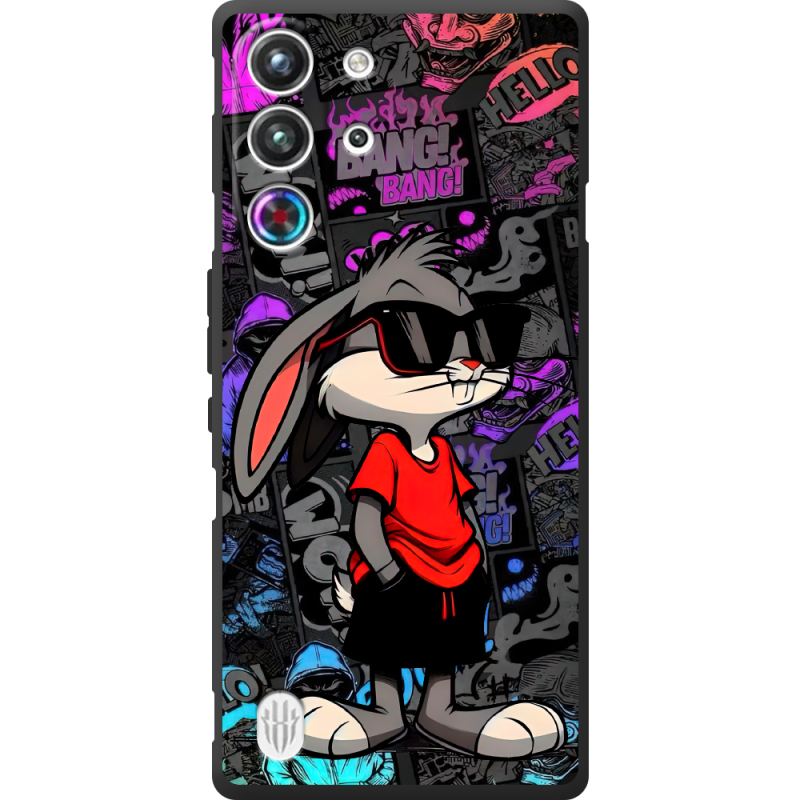 Чорний чохол BoxFace Nubia RedMagic 10 Pro Малий вухань