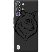 Чорний чохол BoxFace Nubia RedMagic 10 Pro Wolf