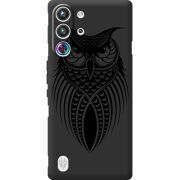 Чорний чохол BoxFace Nubia RedMagic 10 Pro Owl