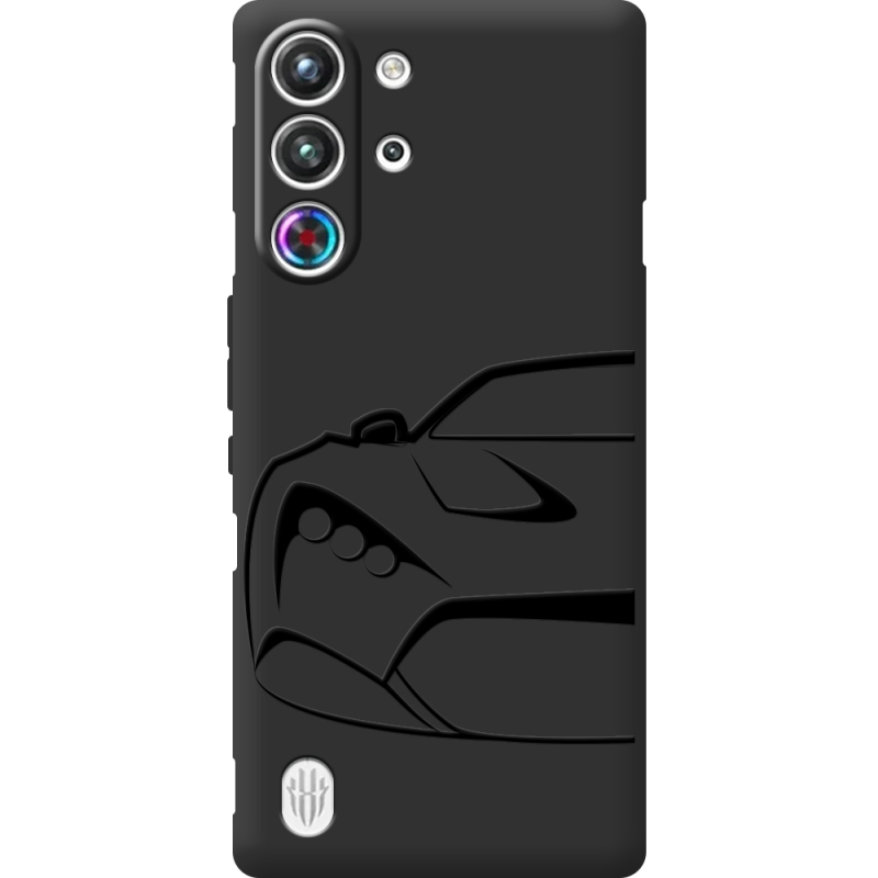 Чорний чохол BoxFace Nubia RedMagic 10 Pro Sportcar