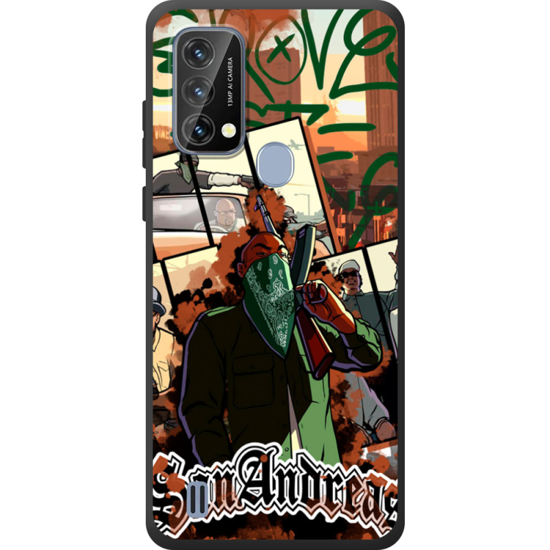 Чохол BoxFace Blackview A50 GTA San Andreas