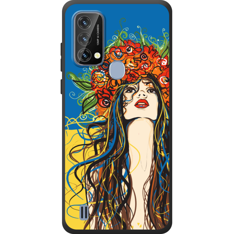 Чохол BoxFace Blackview A50 Ukraine Girl