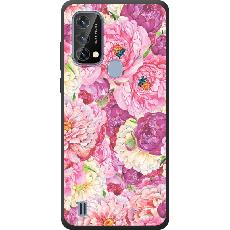 Чохол BoxFace Blackview A50 Pink Peonies