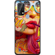 Чохол BoxFace Blackview A50 Yellow Girl Pop Art