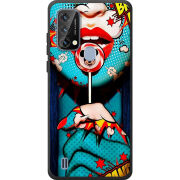 Чохол BoxFace Blackview A50 Girl Pop Art