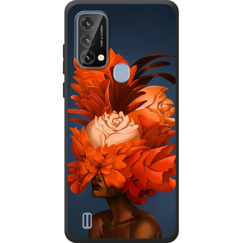 Чохол BoxFace Blackview A50 Exquisite Orange Flowers