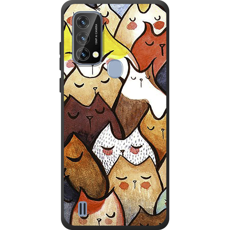 Чохол BoxFace Blackview A50 Sleepy Cats