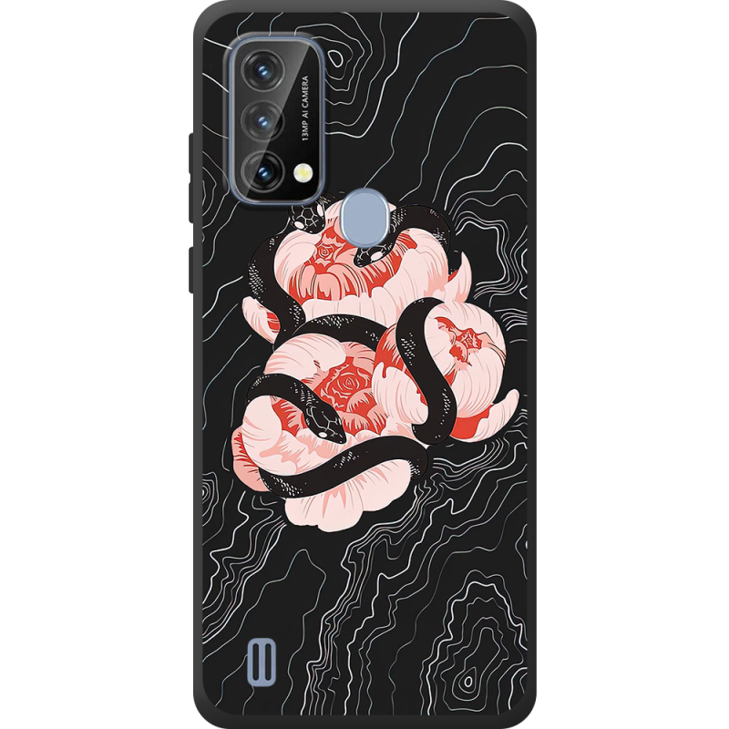 Чохол BoxFace Blackview A50 Snake Rose