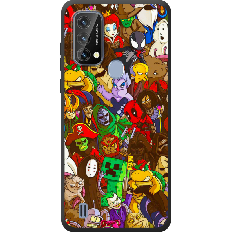 Чохол BoxFace Blackview A50 Злодеи