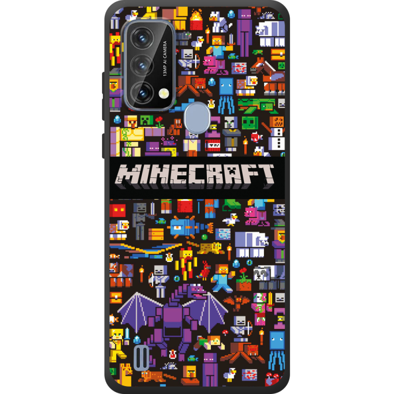 Чохол BoxFace Blackview A50 Minecraft Mobbery
