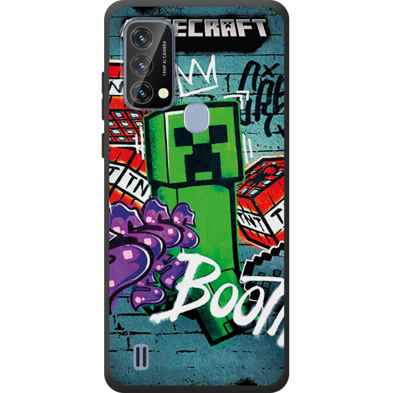 Чохол BoxFace Blackview A50 Minecraft Graffiti
