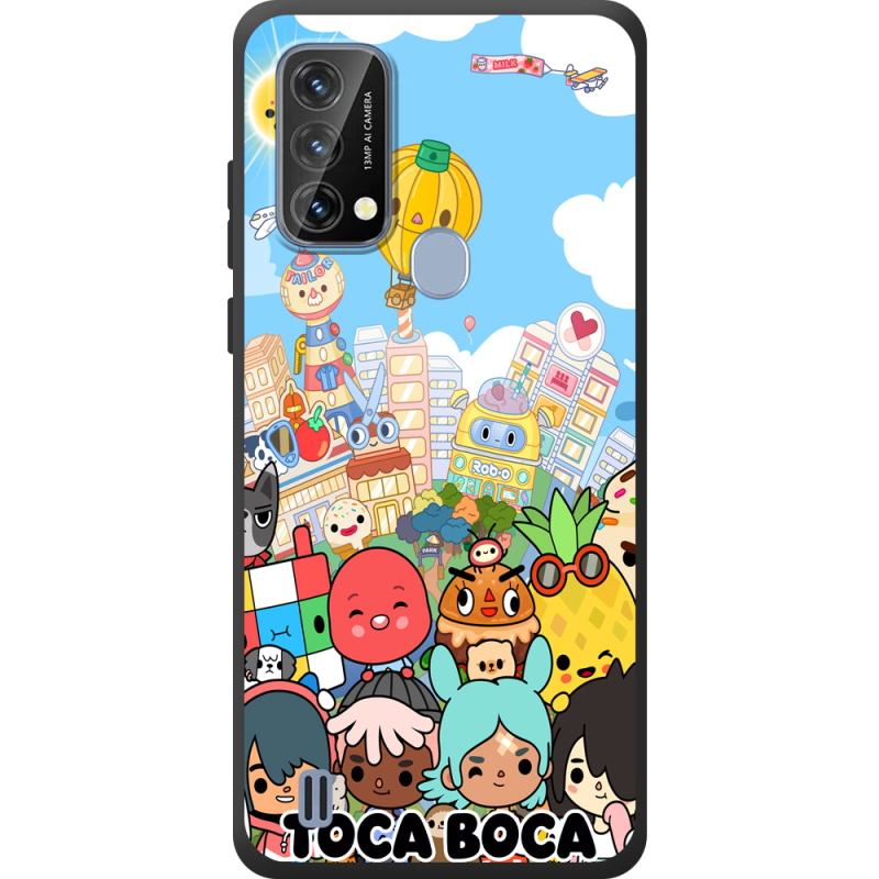 Чохол BoxFace Blackview A50 Світ Тока Бока