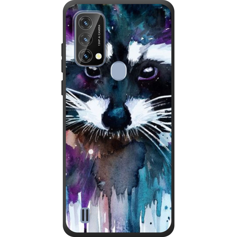 Чохол BoxFace Blackview A50 Акварельный енот
